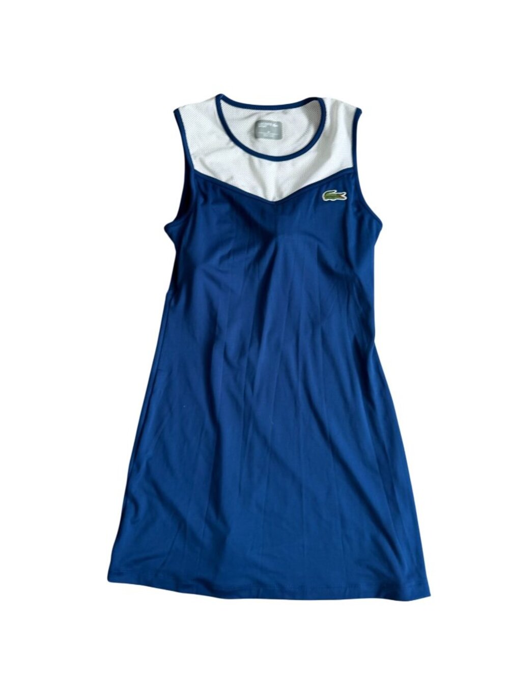 LACOSTE Women’s Blue Active Tennis Dress Size 38 / US 6 - Picture 6 of 7
